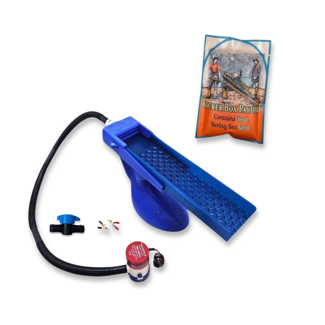 The Boss Clean Up Sluice Kit - Micro (2nd Gen) + Bering Sea Paydirt